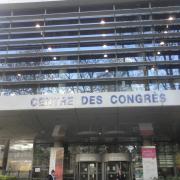 Entrée du centre des congrès de Reims