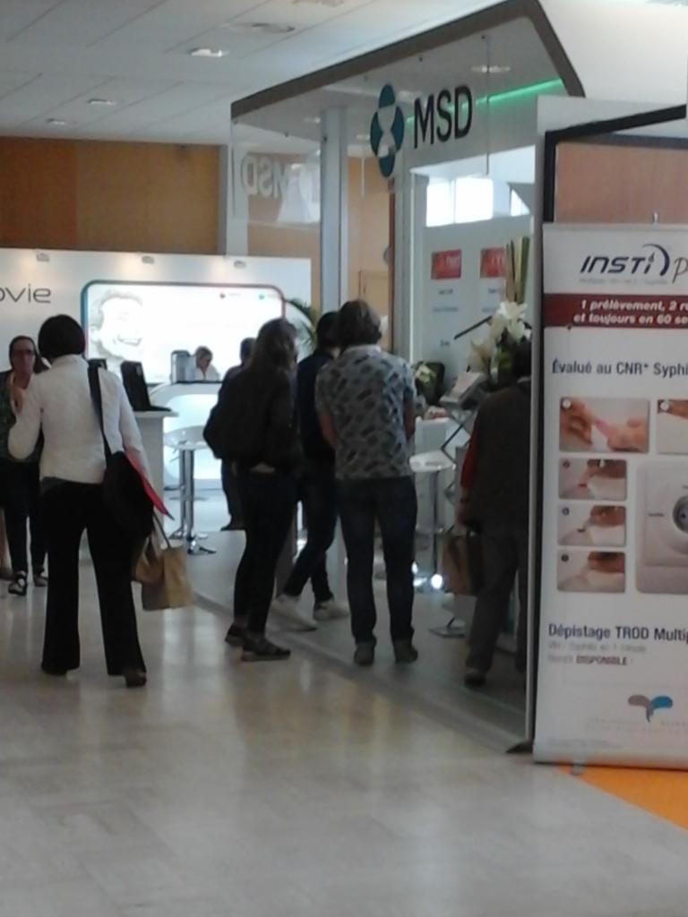 Le stand MSD